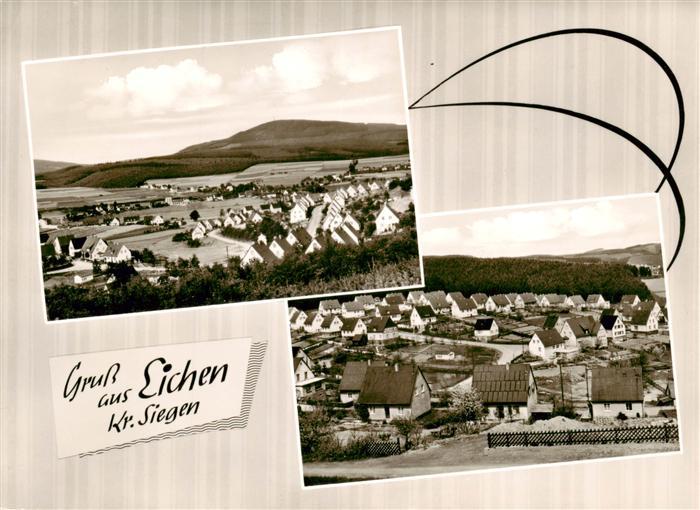 Eichen  Siegerland Panorama Ortsansicht
