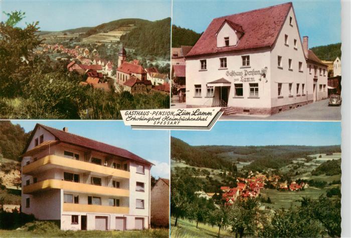 Heimbuchenthal Gasthaus Pension Zum Lamm Panorama