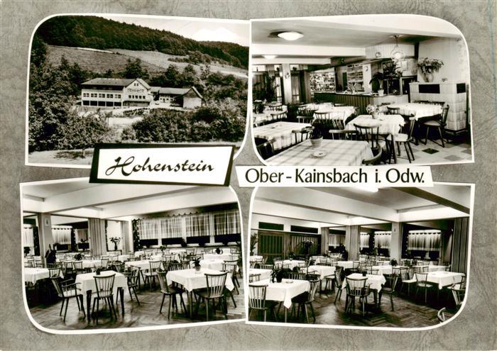 Ober-Kainsbach Reichelsheim Gasthaus Hohenstein Gastraeume