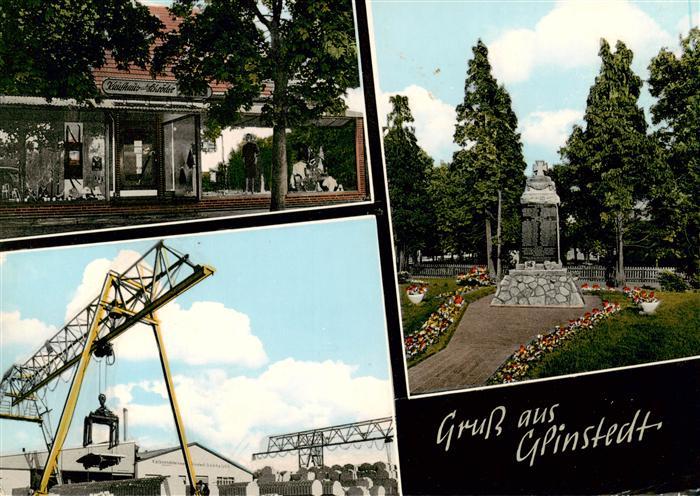 Glinstedt Kaufhaus Heinrich Schroeder Kran Gedenkstaette