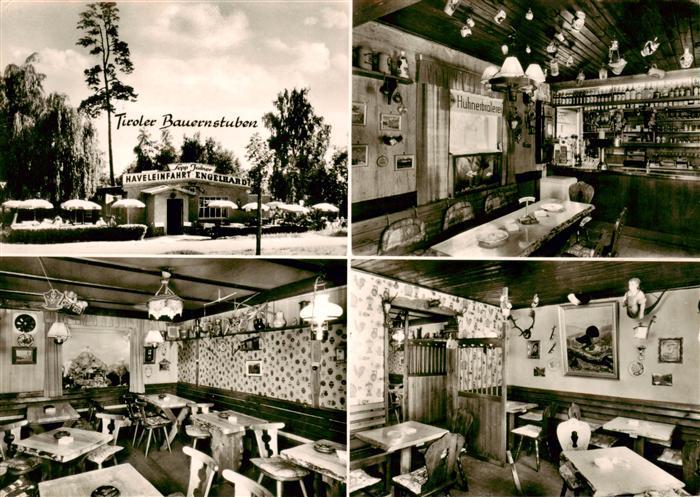 Charlottenburg-Wilmersdorf Berlin Tiroler Bauernstuben Gaststaette Haveleinfahrt