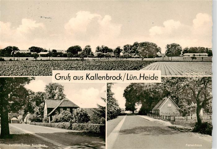 Kallenbrock Stadensen Gesamtansicht Pension Bauer Bombeck Ferienhaus