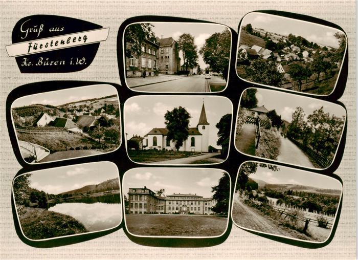 Fuerstenberg Bad Wuennenberg Bueren Westfalen Teilansichten Ferienort