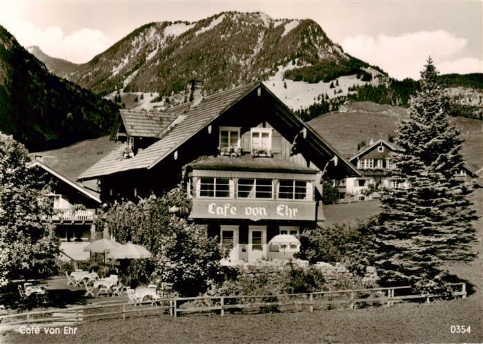 Hinterstein Bad Hindelang Cafe von Ehr Tagescafé Allgaeuer Alpen