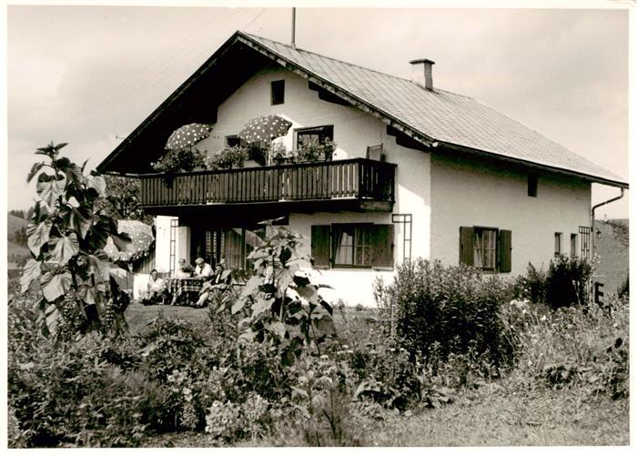 Oberstaufen Oberallgaeu Bayern Gaestehaus Pension