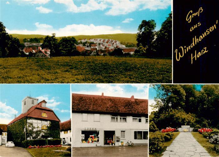 Windhausen Harz Panorama EDEKA Markt Parkanlagen