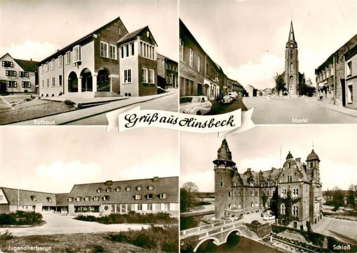 Hinsbeck Nettetal Rathaus Markt Kirche Jugendherberge Schloss