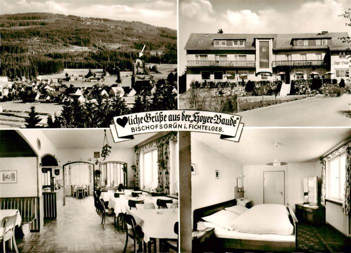 Bischofsgruen Panorama Pension Restaurant Hoyer Baude Fremdenzimmer