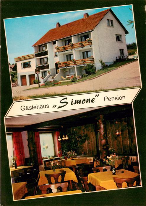 Schluchsee Gaestehaus Pension Simone Gastraum