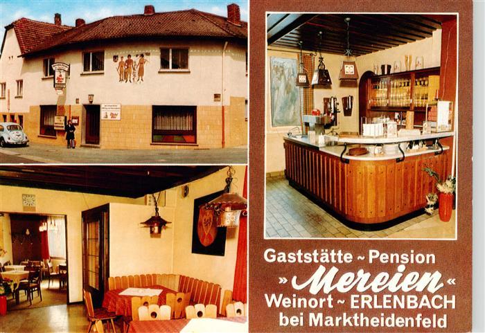 Erlenbach Marktheidenfeld Gaststaette Pension Mereien