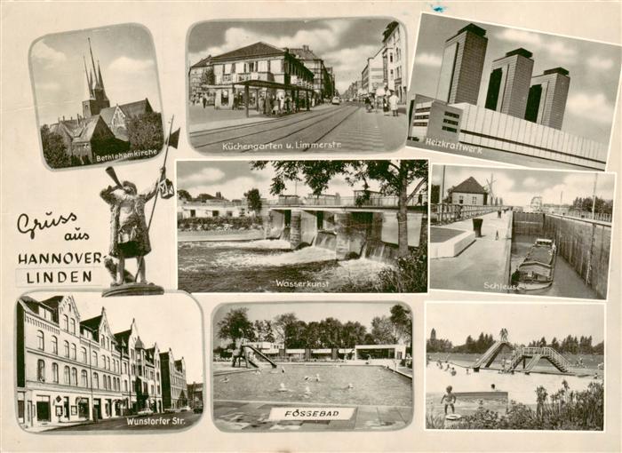 Linden Hannover Bethlehemkirche Kuechengarten Limmerstrasse Heizkraftwerk Wasser