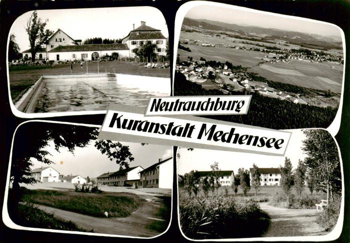 Neutrauchburg Kuranstalt Mechensee Luftaufnahme