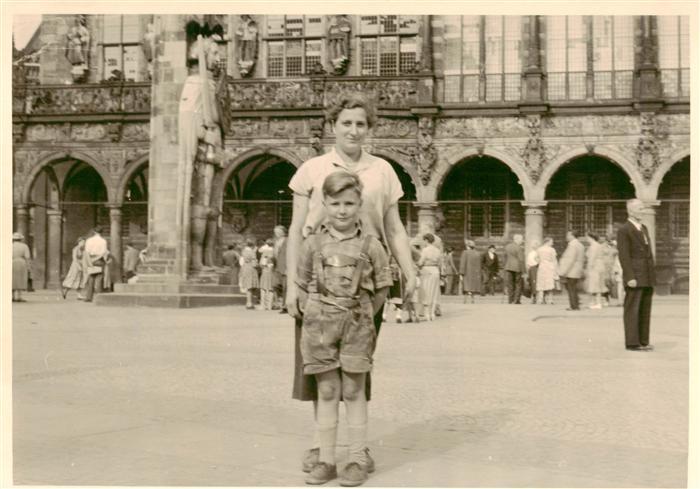 BREMEN  CITY Roland Rathaus Marktplatz