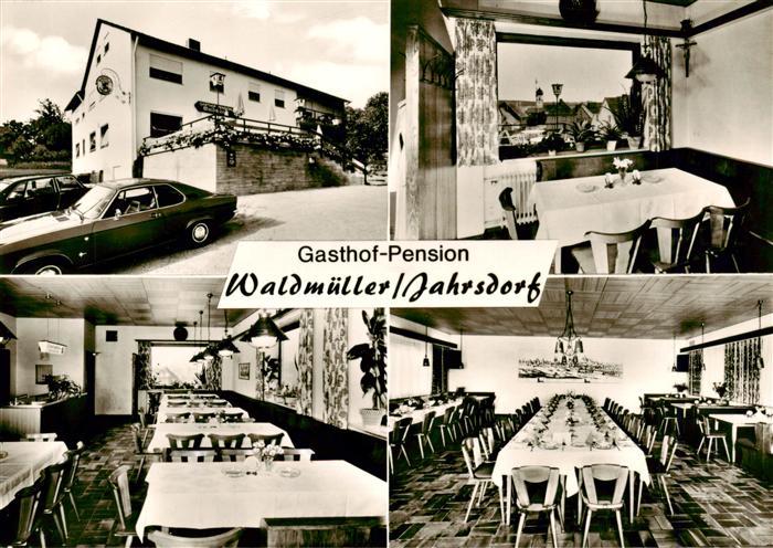 Jahrsdorf Hilpoltstein Mittelfranken Gasthof Pension Waldmueller Gastraum Festta