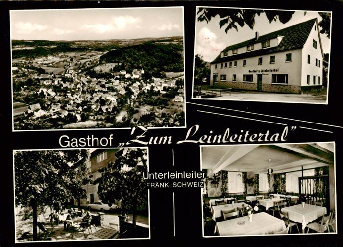 Unterleinleiter Forchheim Bayern Gasthof zum Leinleitertal Luftaufnahme Fraenkis