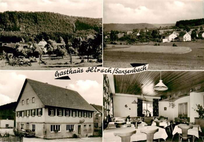 Sanzenbach Rosengarten Gasthaus Hirsch Restaurant Panorama