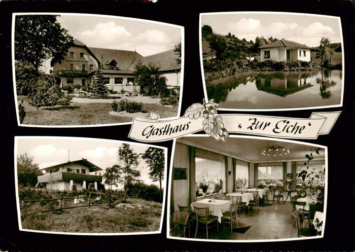 Schoenenberg Bad Driburg Gasthaus zur Eiche Pension Cafe Bungalow Teich