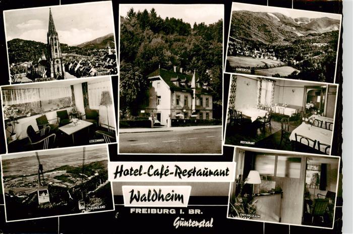 Freiburg Breisgau Hotel Cafe Restaurant Waldheim Muenster Panorama Guenterstal S