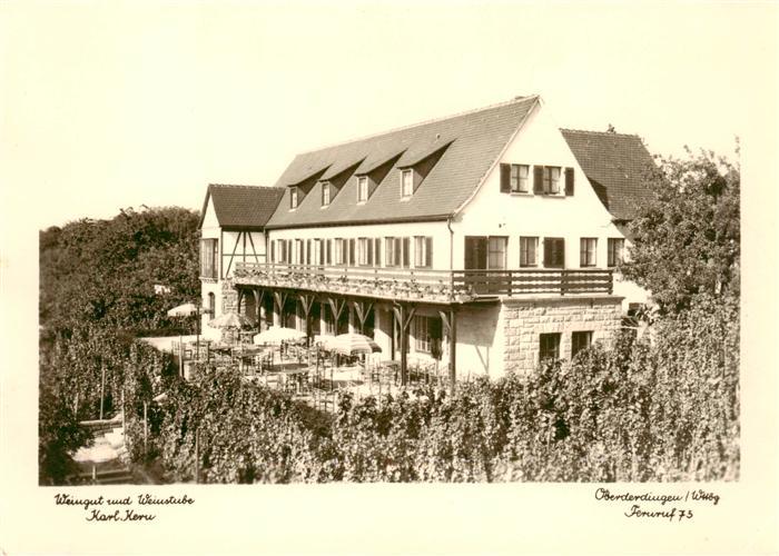 Oberderdingen Weingut und Weinstube Kern