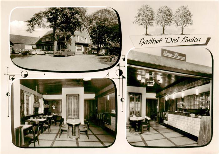 Telgte Warendorf Gasthof Drei Linden Gastraum Theke