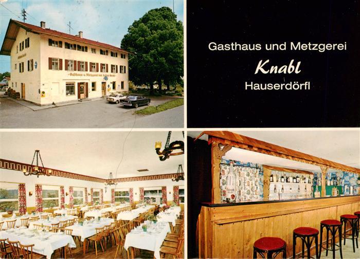 Hauserdoerfl Gasthaus Knabl Gastraum Bar