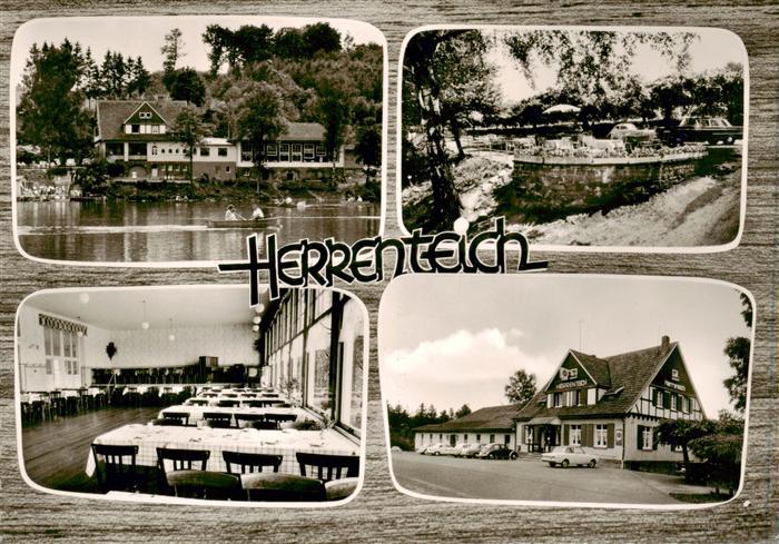 Much Gasthaus Herrenteich Gastraum Park Teich