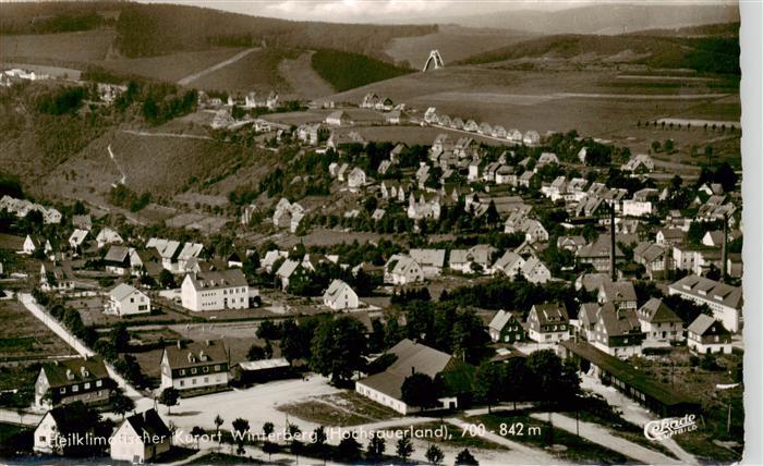 Winterberg Hochsauerland Fliegeraufnahme