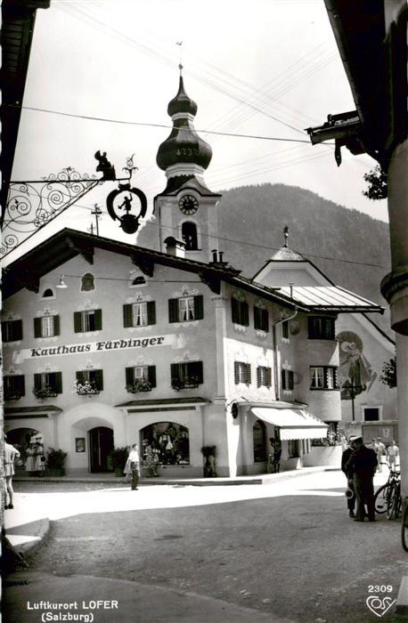 Lofer AT Kaufhaus Faerbinger