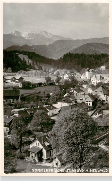 St Aegyd Neuwalde Niederoesterreich AT Teilansicht