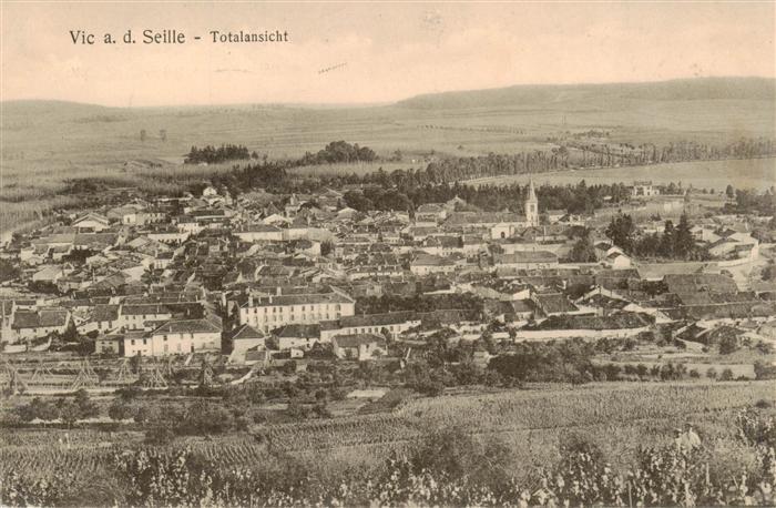 Vic Seille Vic-sur-Seille 57 Moselle Panorama
