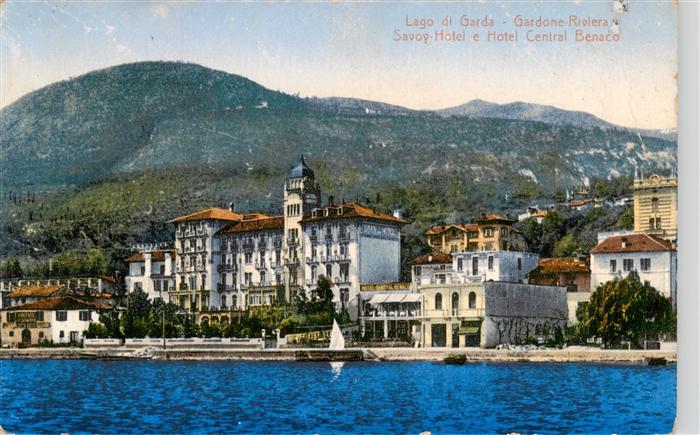 Gardone Riviera di Garda IT Savoy Hotel et Hotel Central Benaco