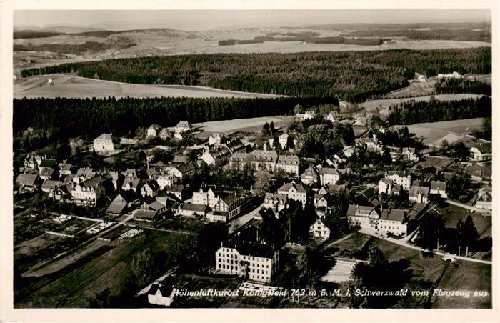Koenigsfeld Schwarzwald Fliegeraufnahme