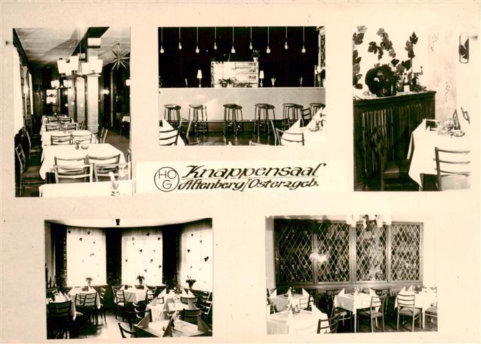 Altenberg Osterzgebirge Knappensaal Gastraeume Bar