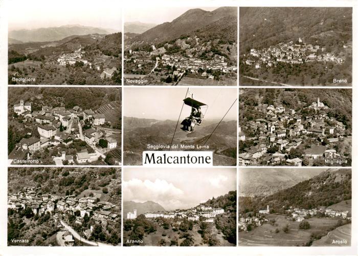 Malcantone TI Bedigliore Novaggio Breno Castelrotto Seggiovia del Monte Lama Mig