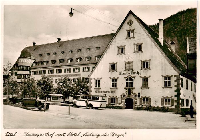 Ettal Kloster Gasthof mit Hotel Ludwig der Bayer