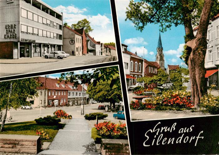 Eilendorf Aachen Kreissparkasse Kirche Ortspartie