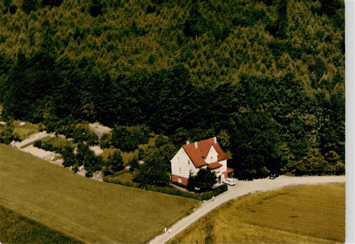 Kleinern Pension Waldgaststaette Sonneck Fliegeraufnahme