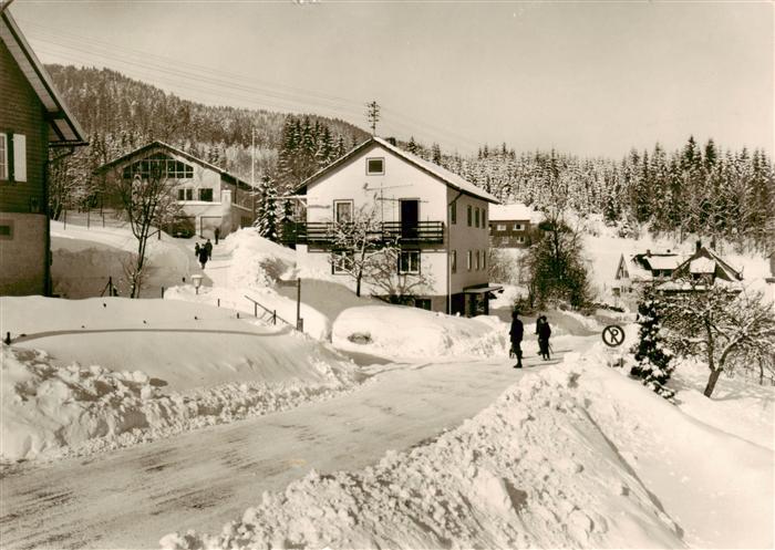 Hundsbach Forbach Schwarzwald Ortspartie