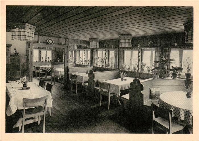 Haeusern Schwarzwald Gasthaus Schwarzabruck Gastraum