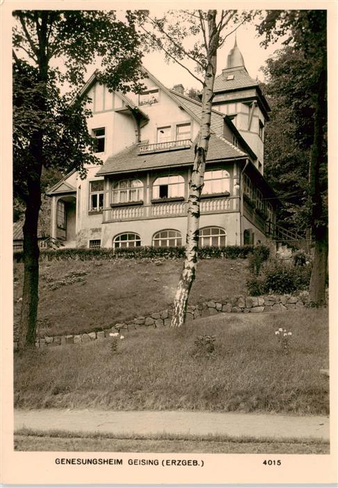 Geising Erzgebirge Genesungsheim Geising