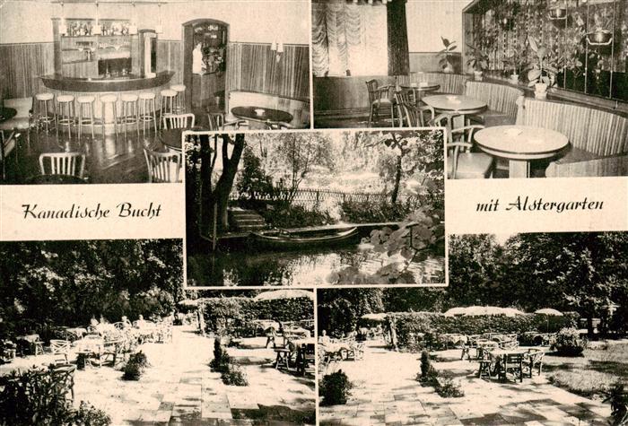 Fuhlsbuettel Kanadische Bucht mit Alstergarten Teilansichten