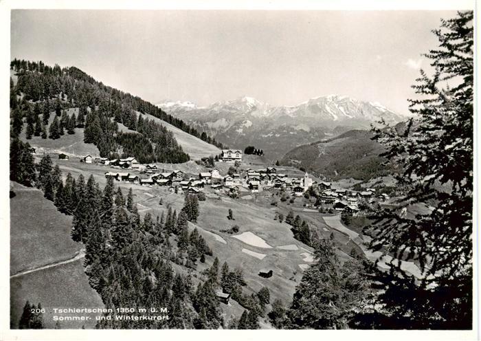 Tschiertschen GR Panorama