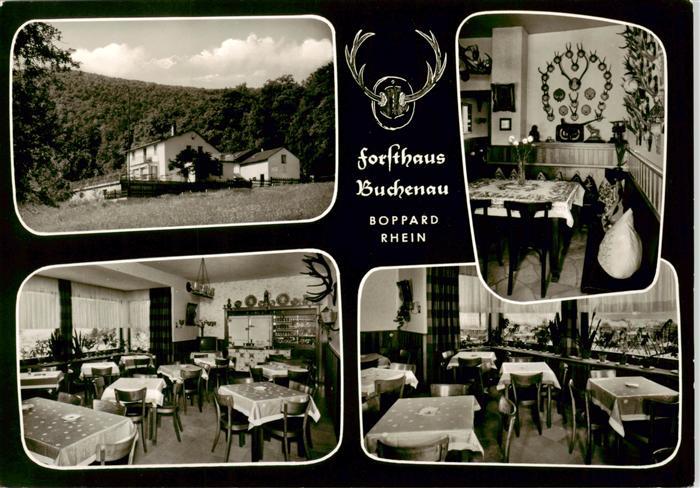 Boppard Rhein Forsthaus Buchenau Gastraum