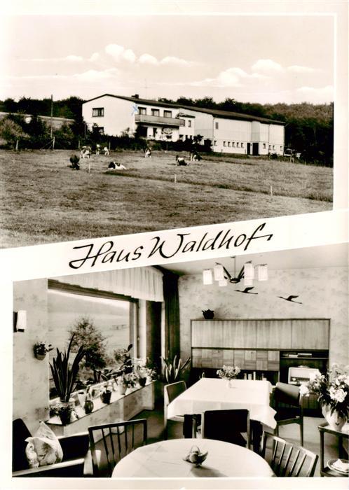 Bromskirchen Pension Haus Waldhof Gastraum