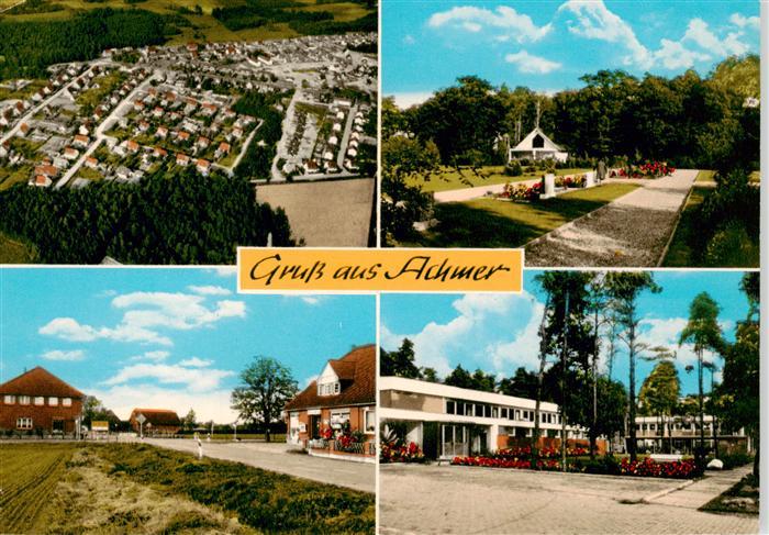 Achmer Bramsche Luftaufnahme Parkanlagen Teilansichten