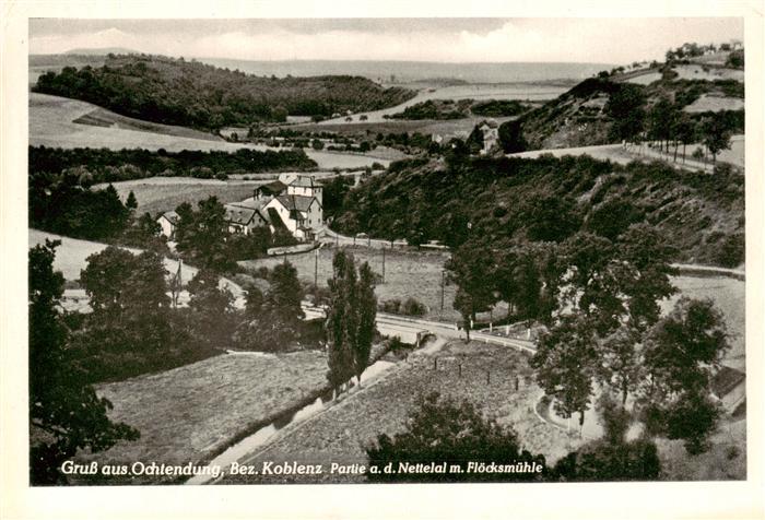Ochtendung Panorama Nettetal mit Floecksmuehle