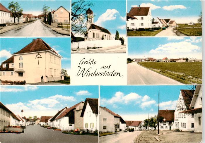 Winterrieden Ortsansichten Kirche Landstrasse