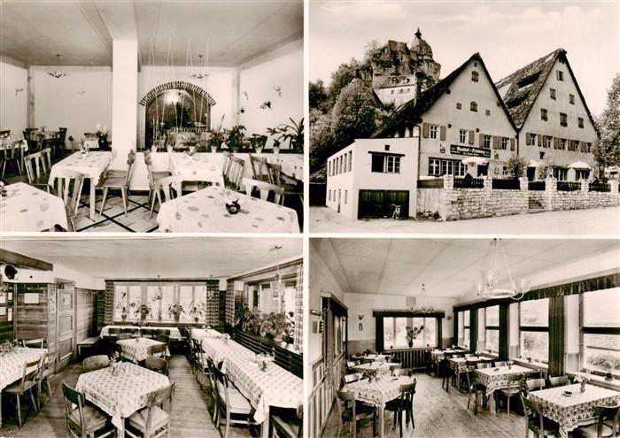 Burg Hohenstein Kirchensittenbach Mittelfranken Gasthof Pension zur Felsburg