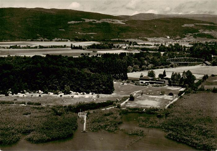 Neuchatel NE Die neue Zeit Zielbruecke-Thielle Heim und Gelaende am Neuenburgers