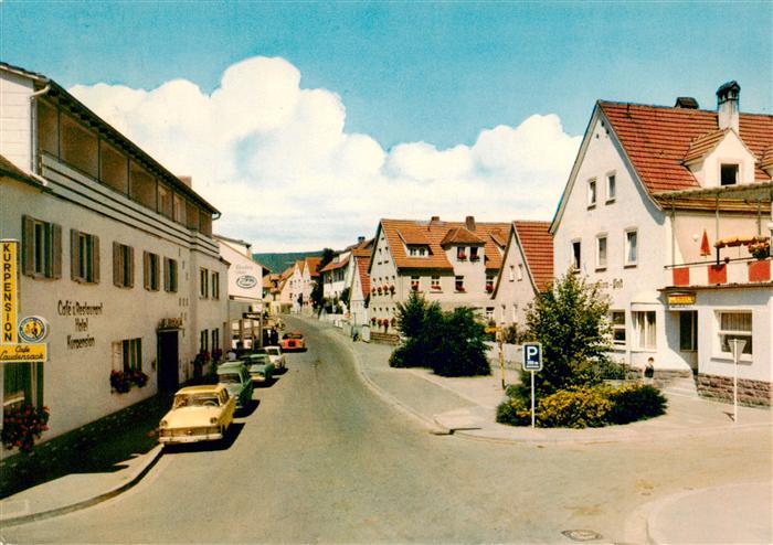 Bad Bocklet Ortszentrum Cafe Restaurant Hotel